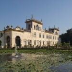 La facciata di Villa Corsi Salviati